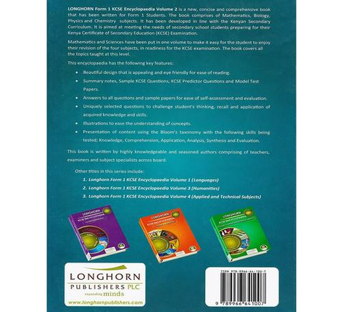 Longhorn-KCSE-Encyclopaedia-F1-Vol-2-Maths-Science